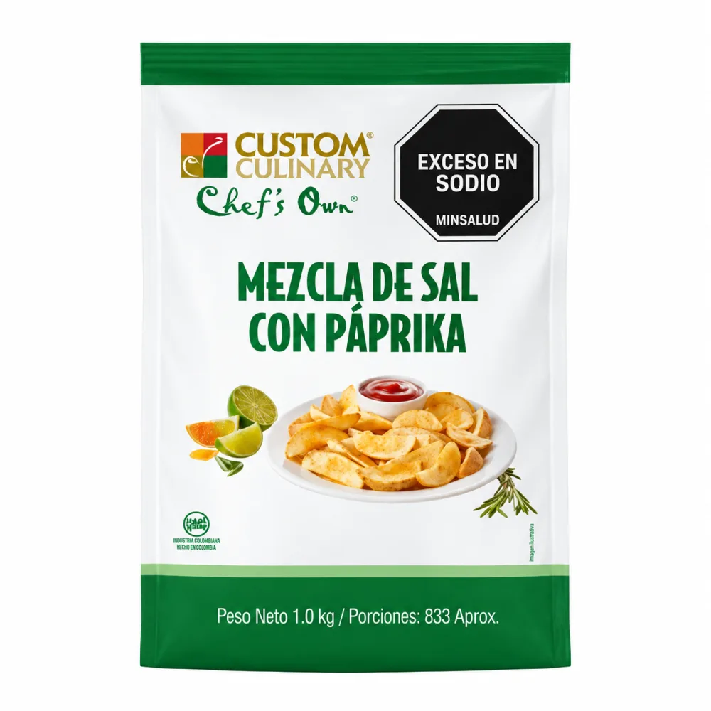 SAL CON PAPRIKA ZAFRAN X 1 K
