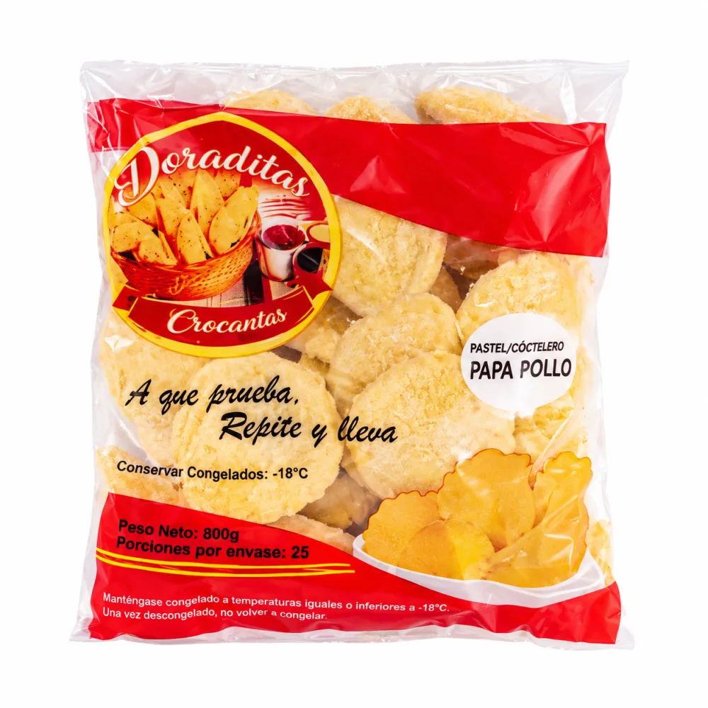 PASTEL DE POLLO COCTELERO X 25