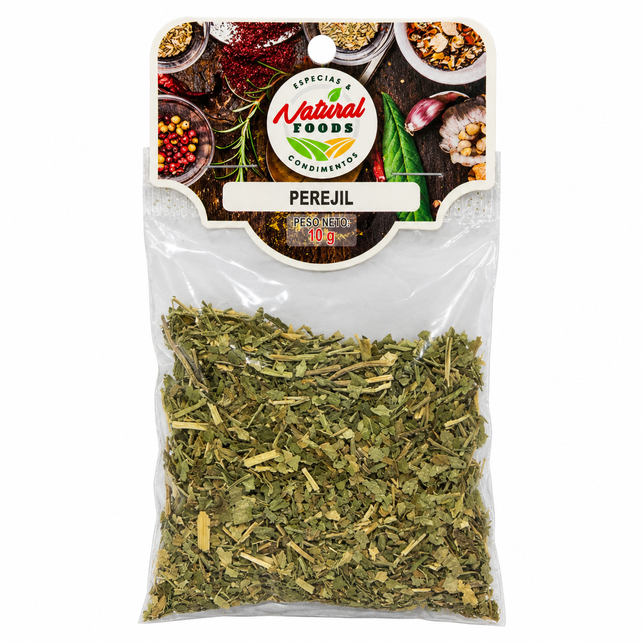 PEREJIL NATURAL FOODS X 10 G