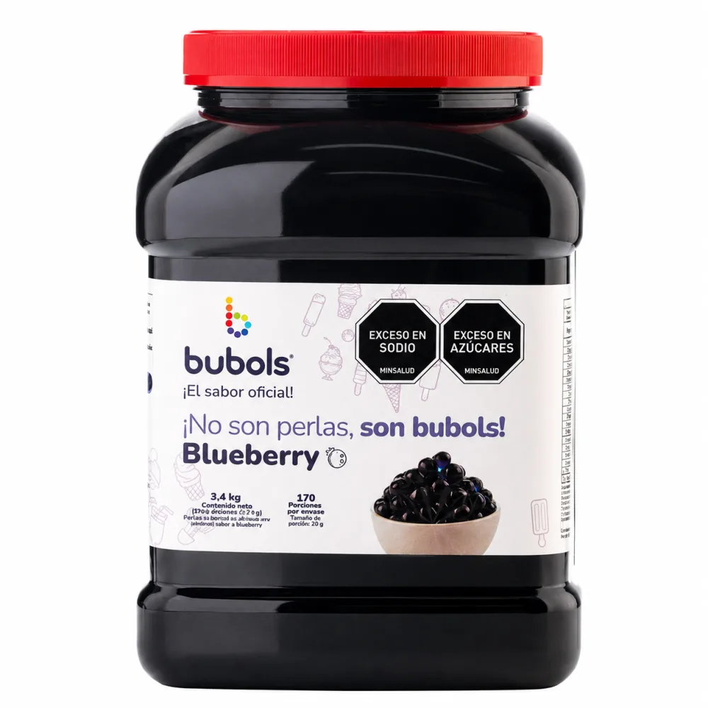PERLAS BUBOLS BLUEBERRY *3400 G
