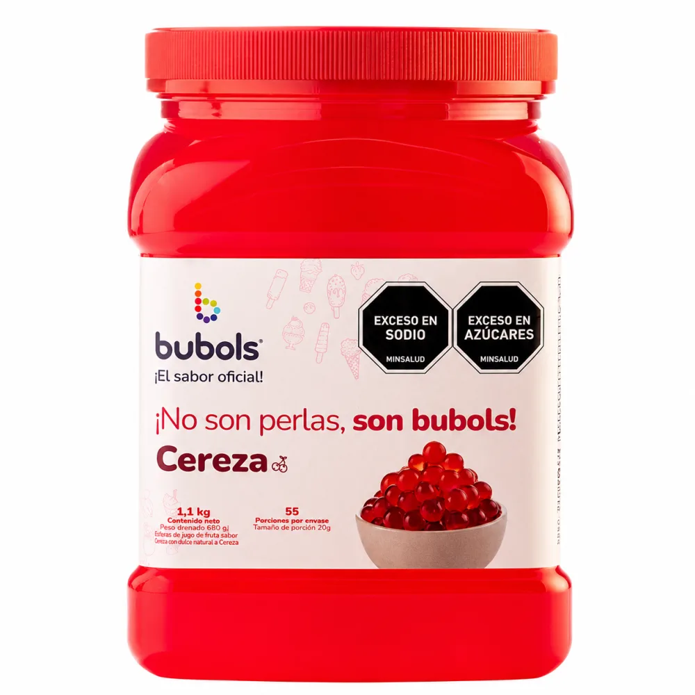 PERLAS BUBOLS CEREZA *1.1 G