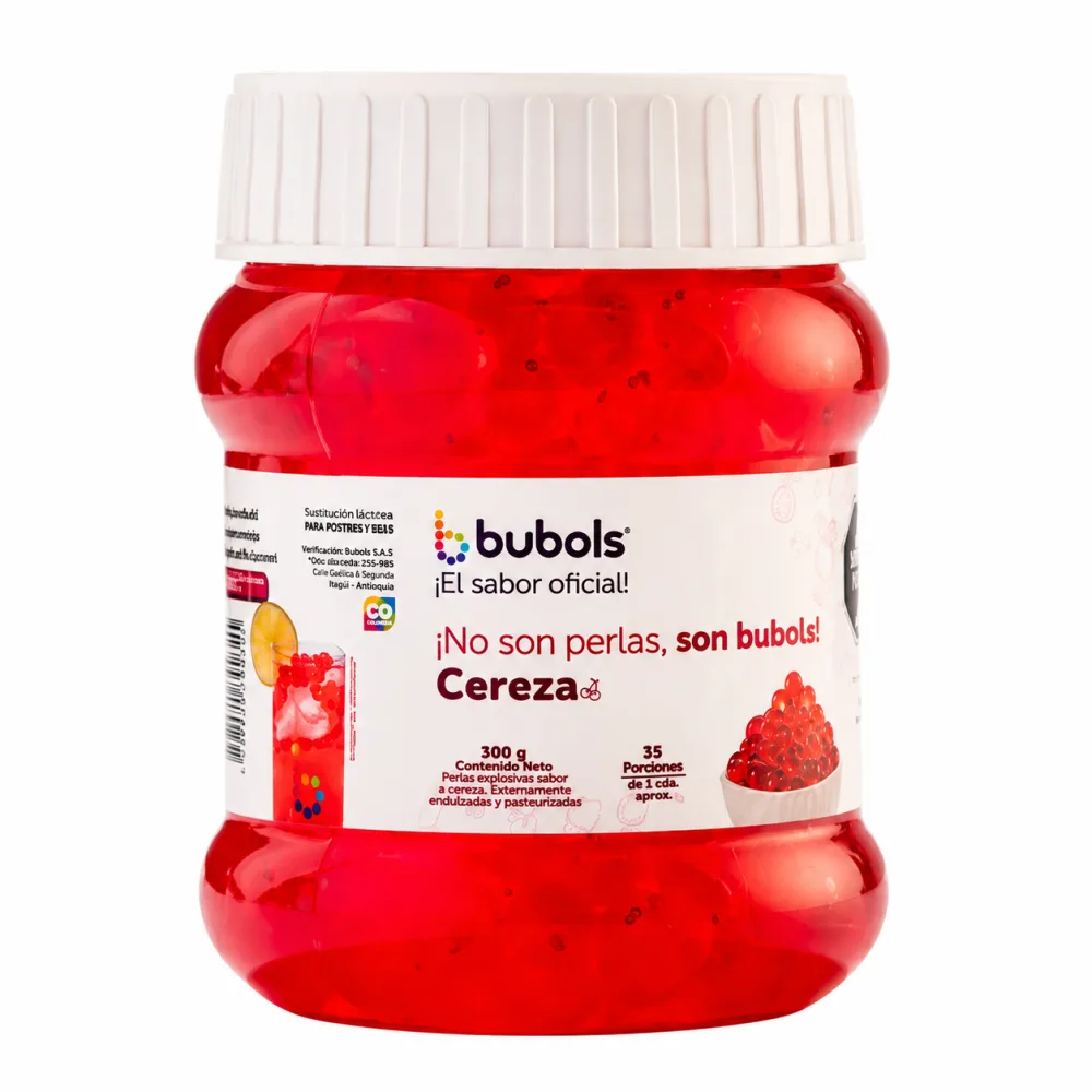 PERLAS BUBOLS CEREZA *300 G