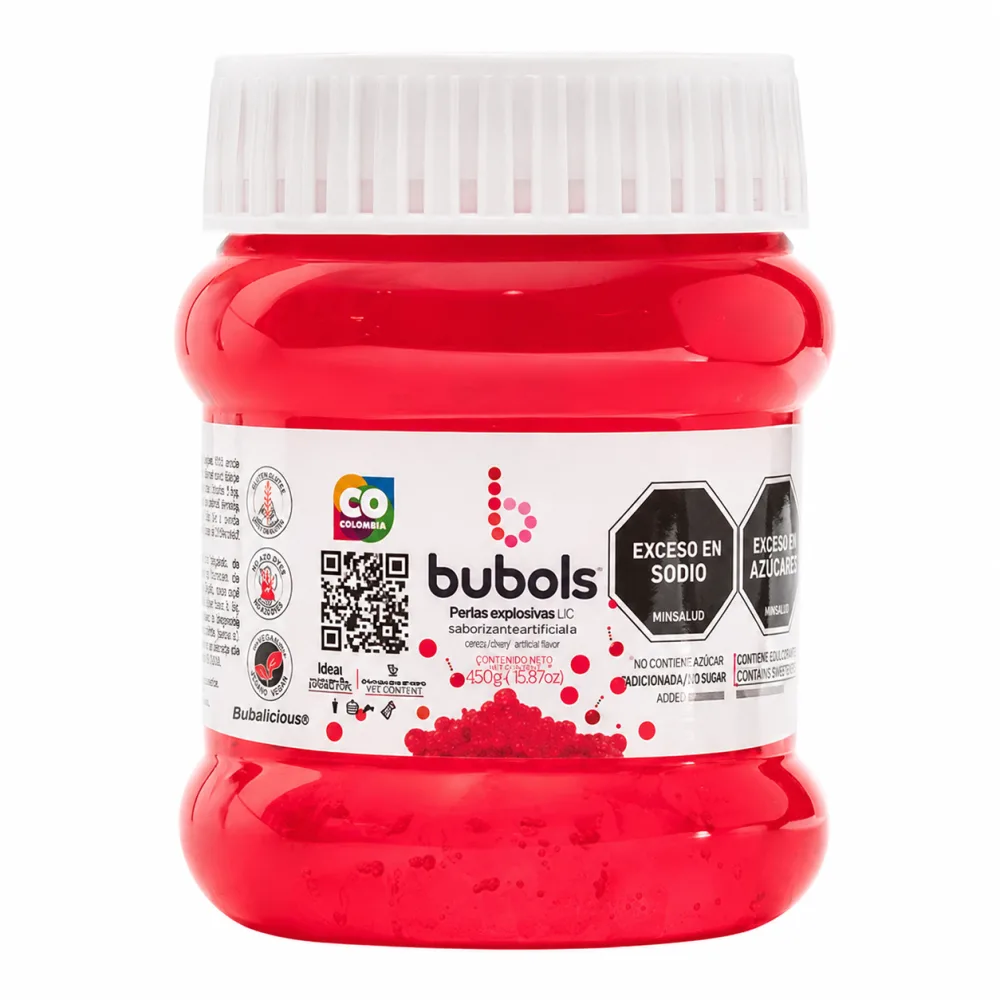 PERLAS BUBOLS CEREZA/BOMBOM *300G