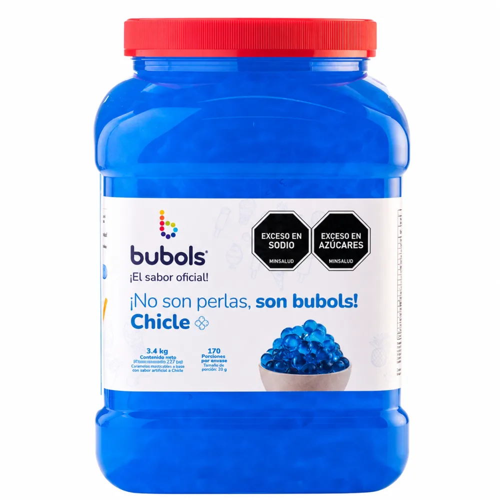 PERLAS BUBOLS CHICLE *1.1 G