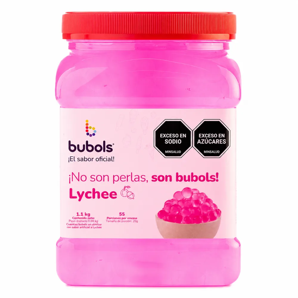 PERLAS BUBOLS LYCHE *1.1 G