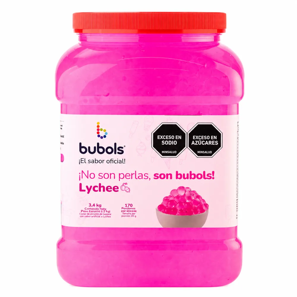 PERLAS BUBOLS LYCHE *3400 G