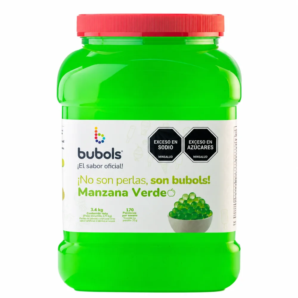 PERLAS BUBOLS M/VERDE *3400 G
