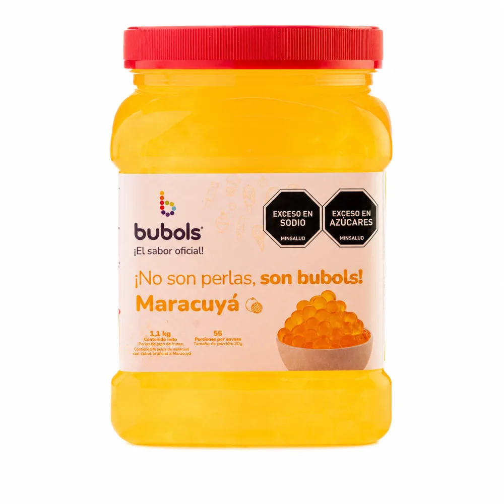 PERLAS BUBOLS MARACUYA *1.1 G