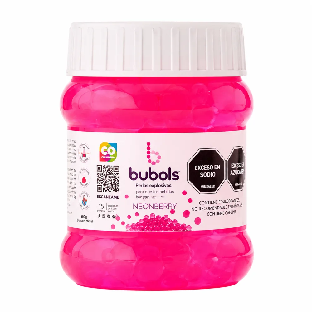 PERLAS BUBOLS NEONBERRY *300 G