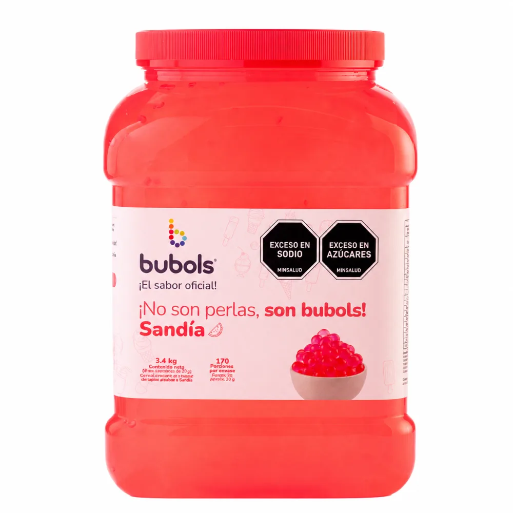 PERLAS BUBOLS SANDIA *3400G