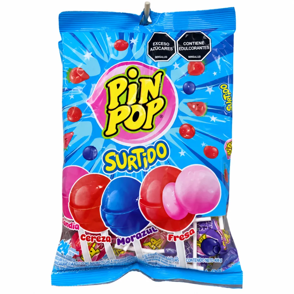 PIN POP GIGANTE SURTIDO X 24