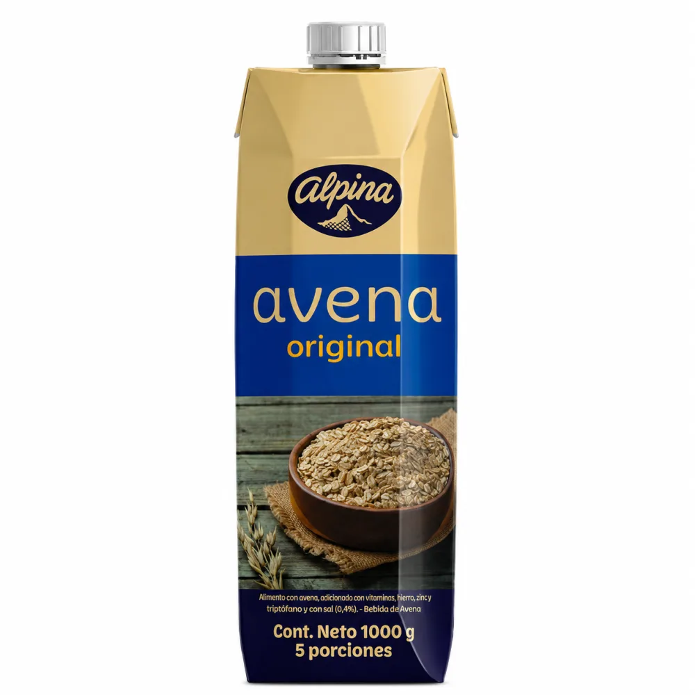 AVENA ORG ALPINA CAJA * 1L