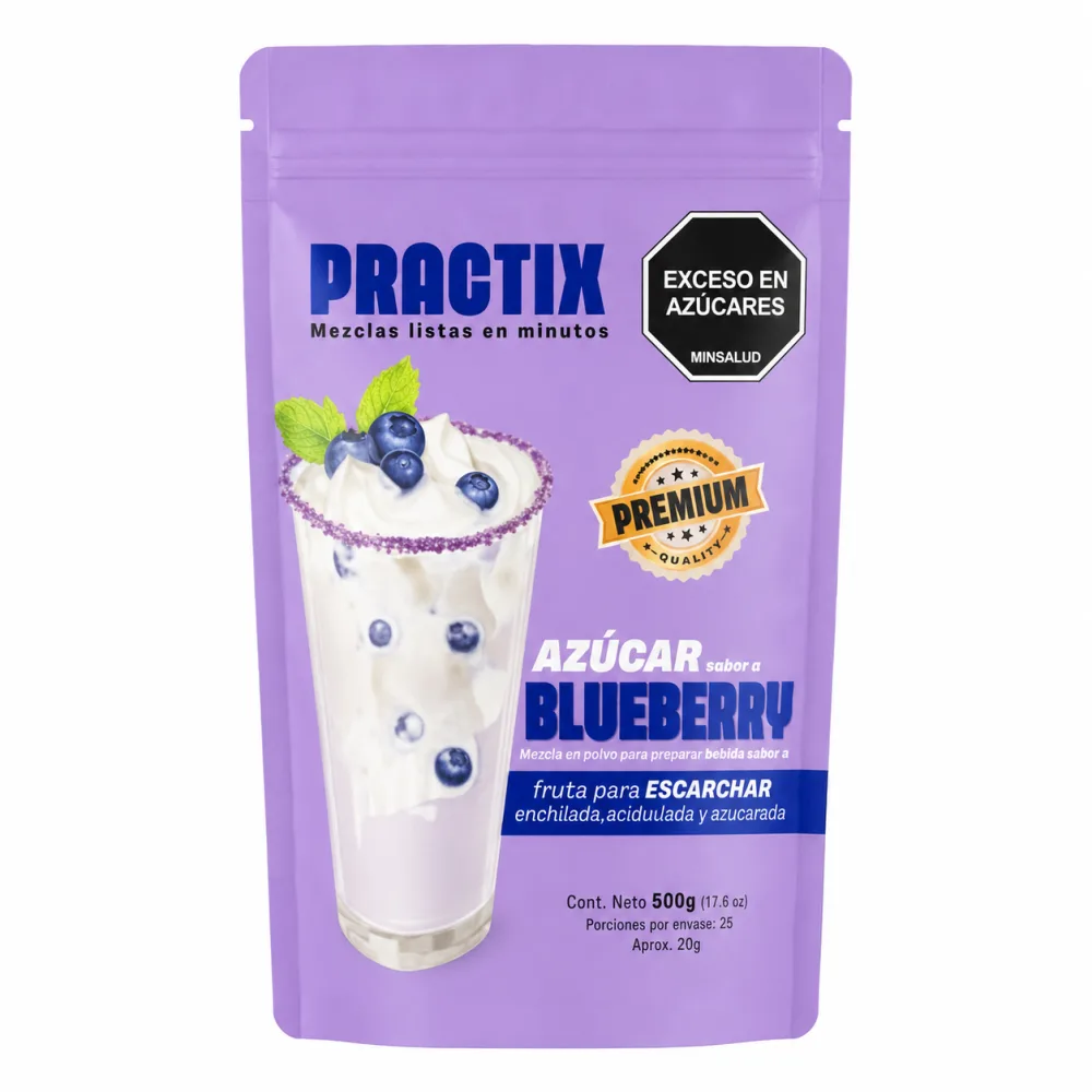 AZUCAR BLUEBERRY PRACTIX X 500G