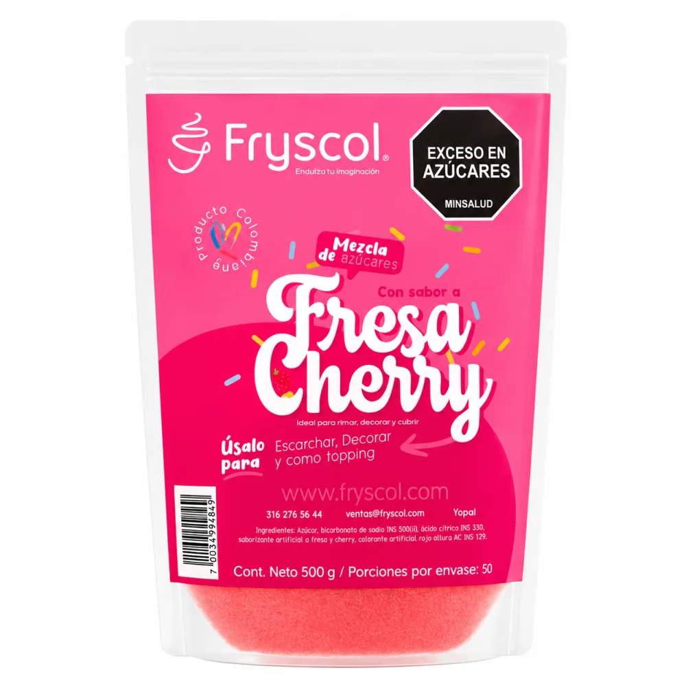 AZUCAR FRESA CHERRY FRYSCOL X 500G