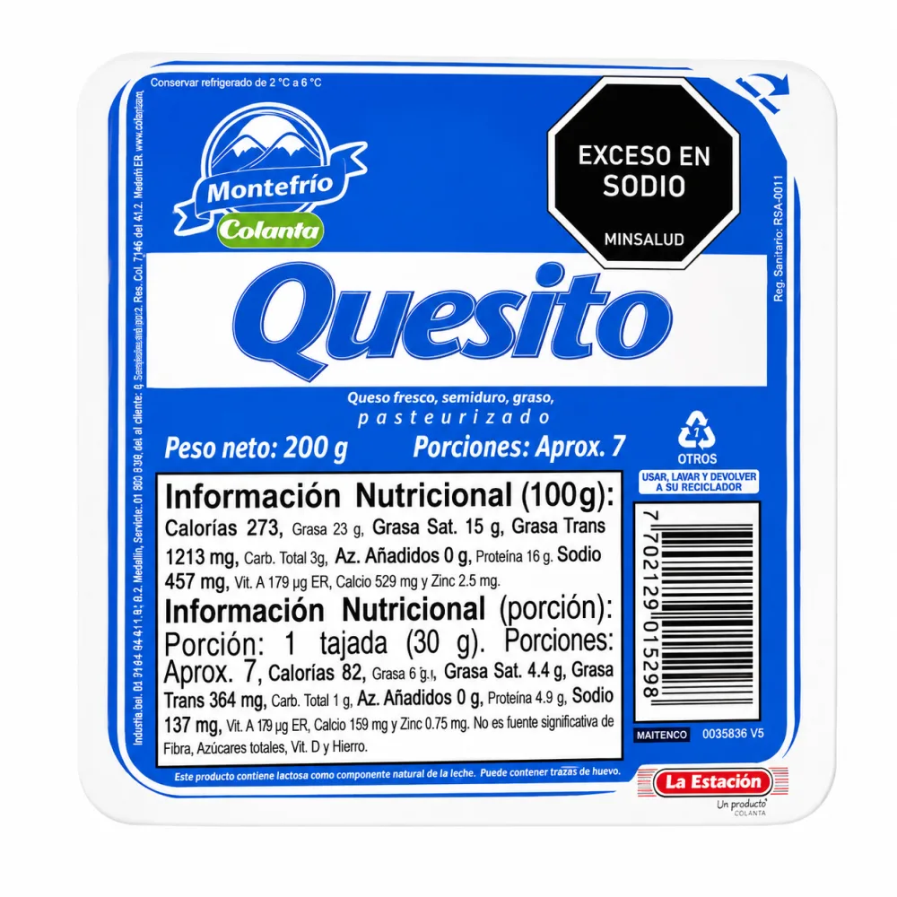 QUESITO COLANTA 200 G
