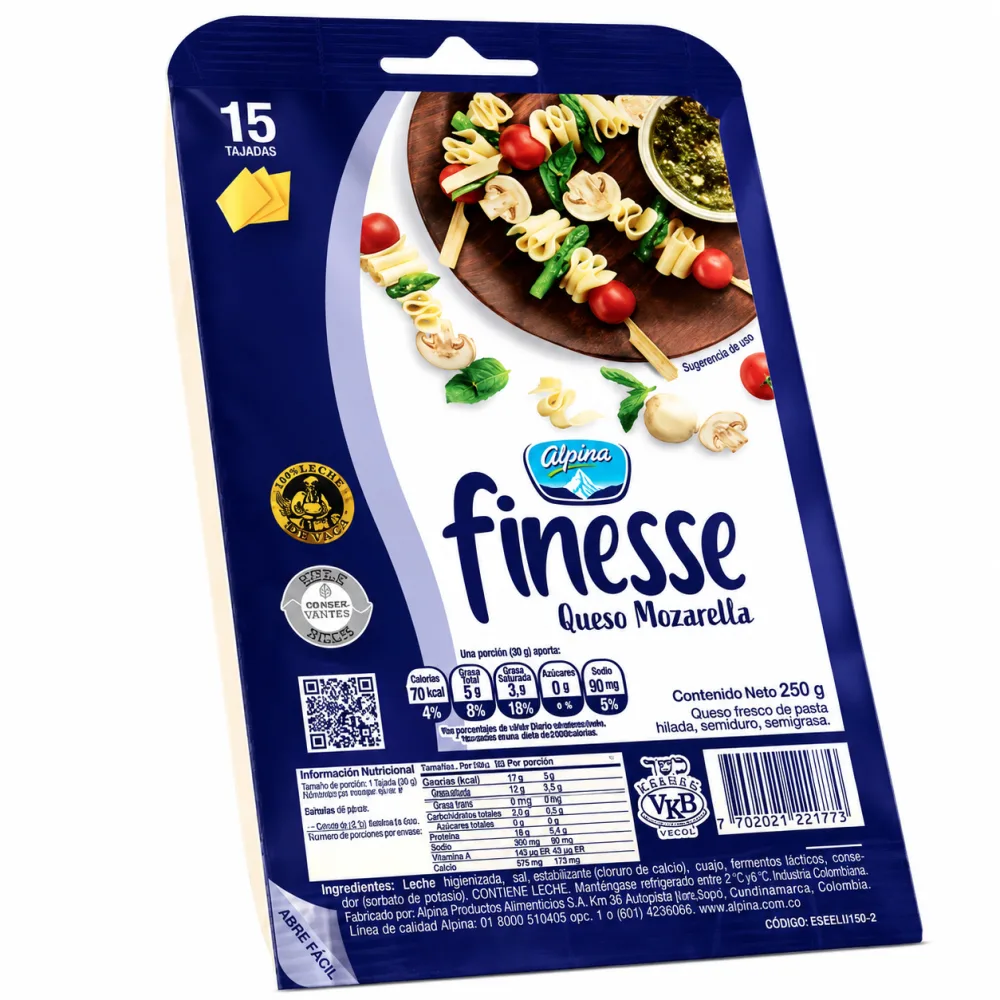 QUESO FINESSE X 239 G