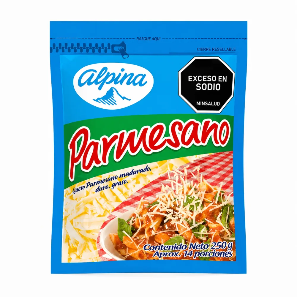 QUESO PARMESANO ALPINA X 250G