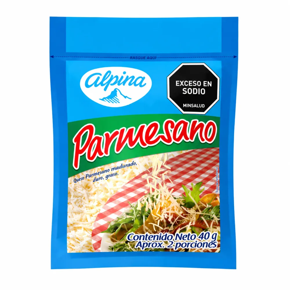 QUESO PARMESANO ALPINA X 40G