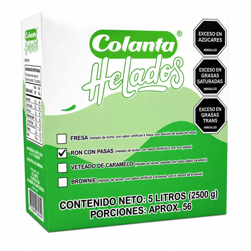 RONPASAS 5LT HELADO COLANTA