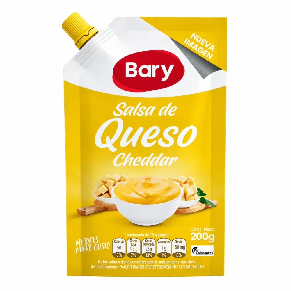S QUESO CHEDDAR BARY X200G