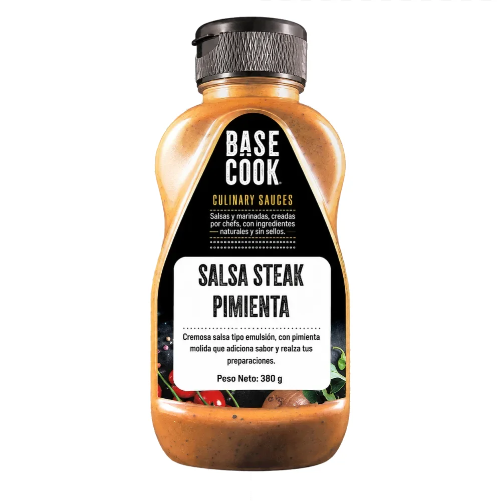 S STEAK PIMIENTA BASE COOK X 390G