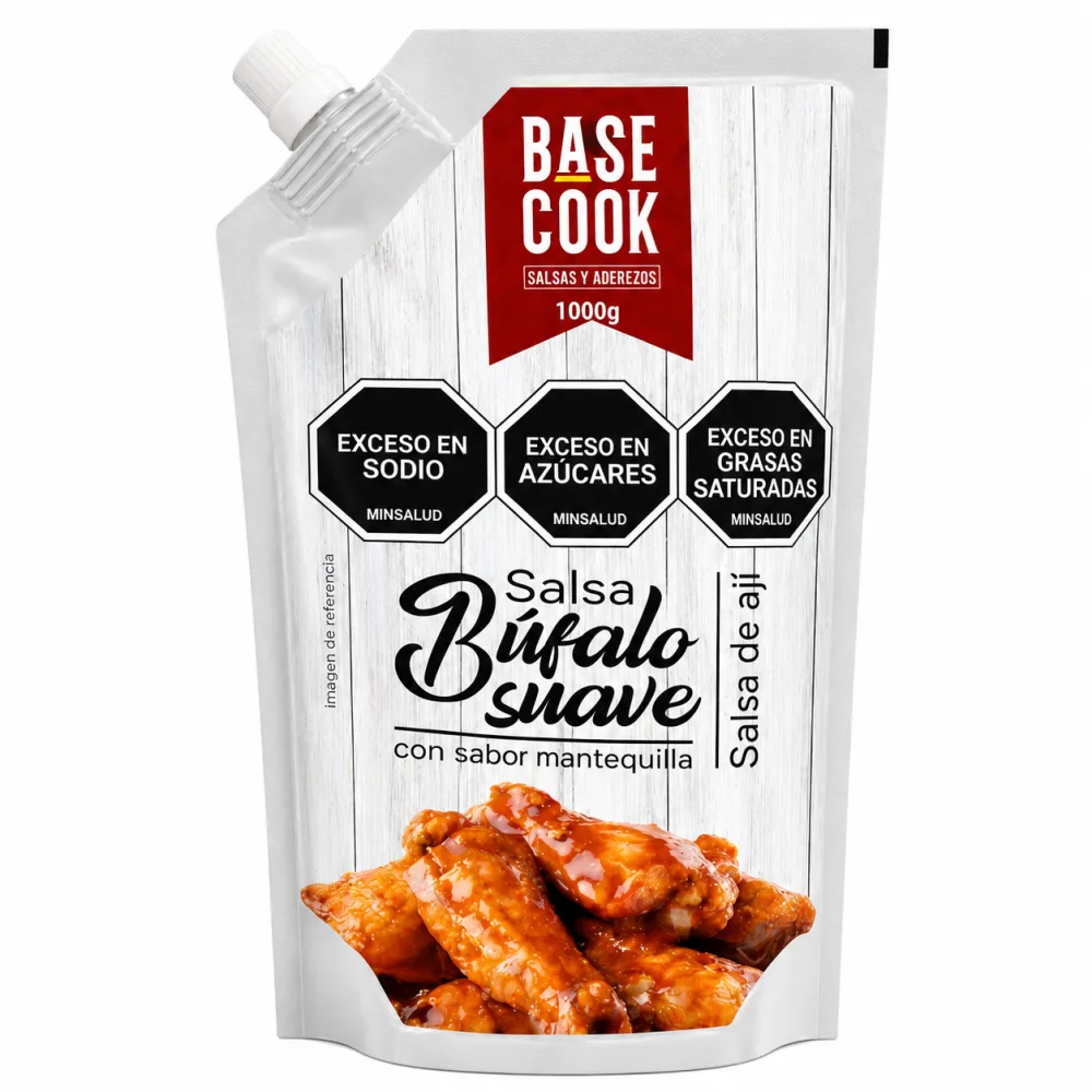 SALSA BUFALO SUAVE BASE COOK X 1000 G