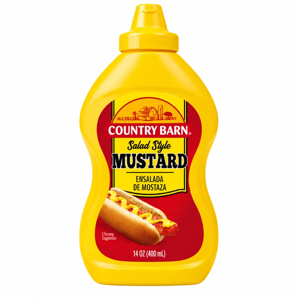 SALSA MOSTAZA AMARILLA COUNTRYBARN X14OZ