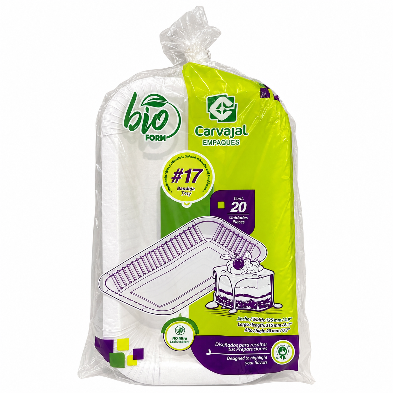 BANDEJA 17 BIOFORM X 20