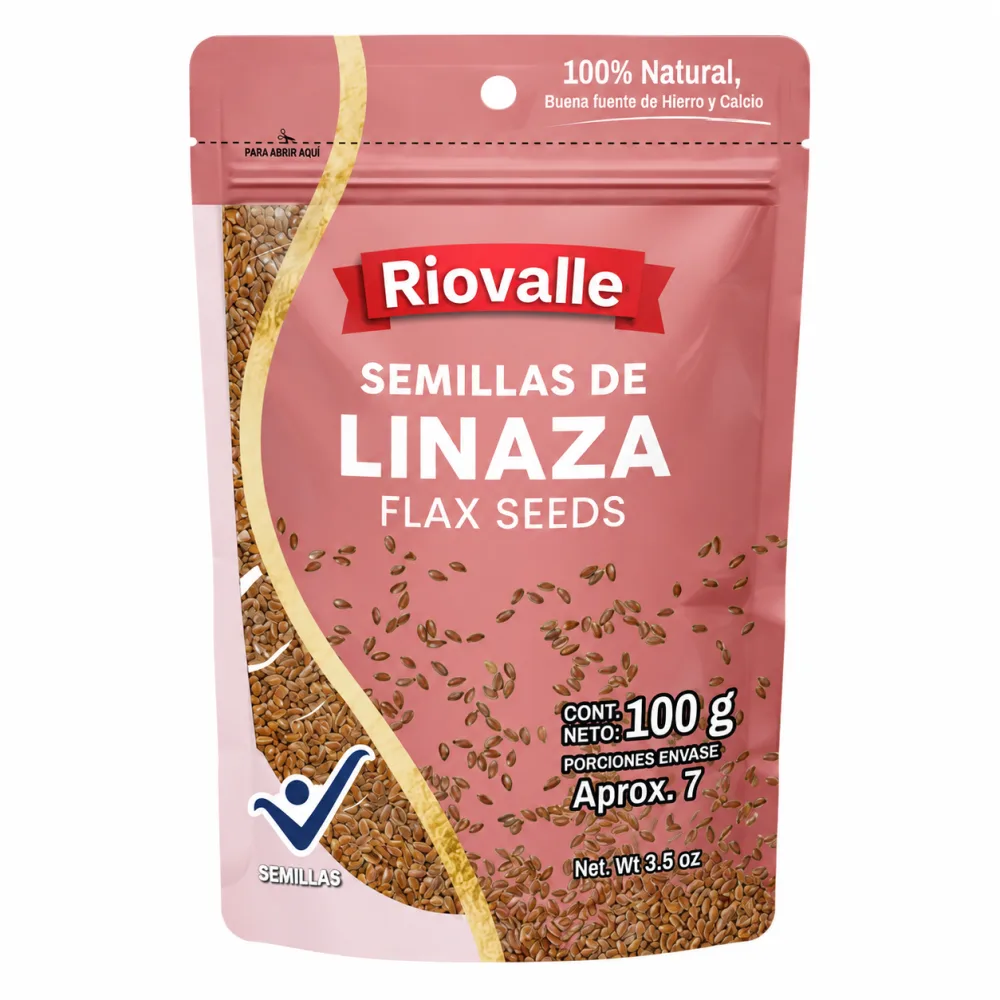 SEMILLAS DE LINAZA RIOVALLE 100 GR