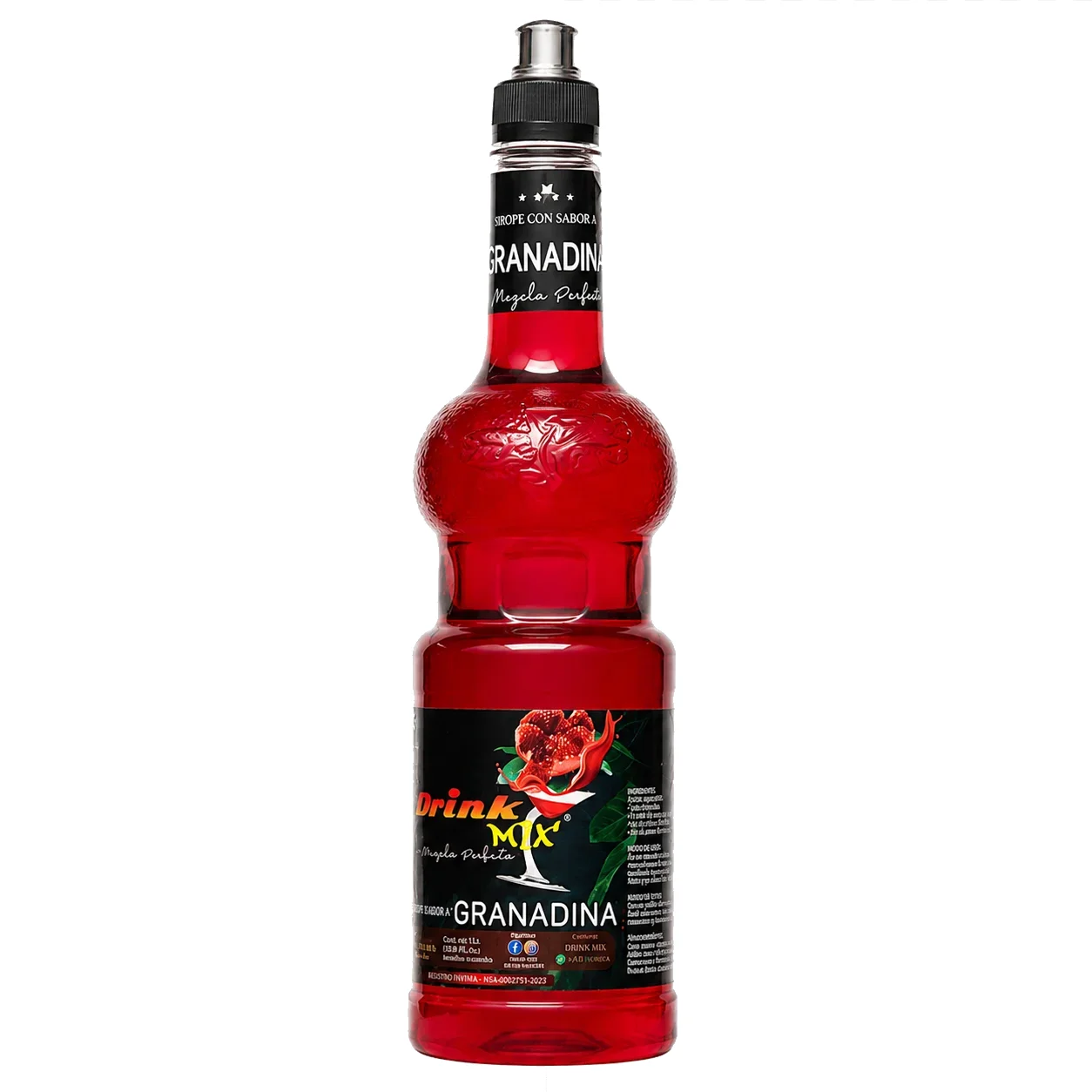 SIROPE DRINK MIX GRANADINA X 1 LT