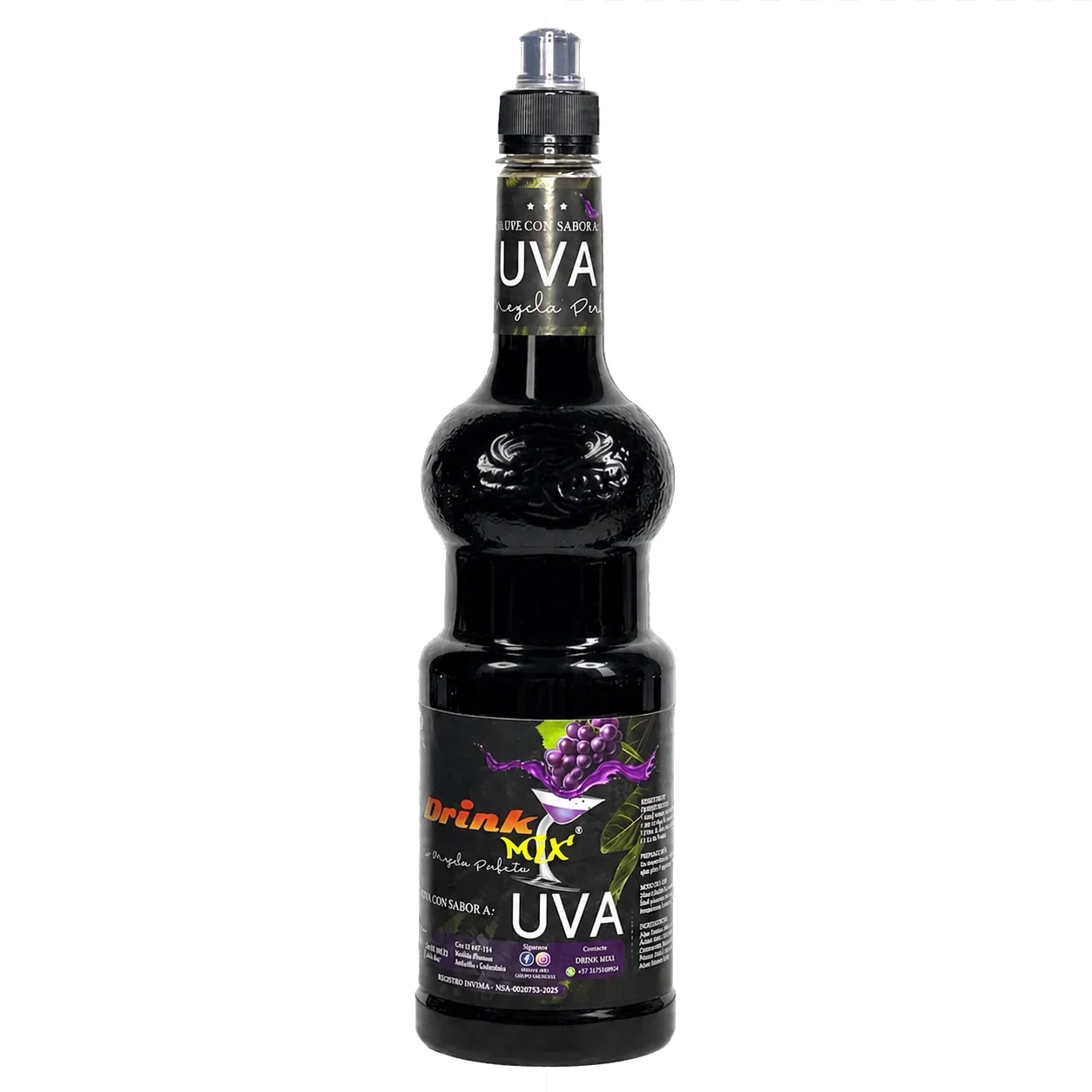 SIROPE DRINK MIX UVA X 1 LT