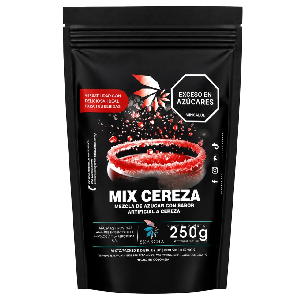 SKARCHA MIX AZUCAR CEREZA X 250 G