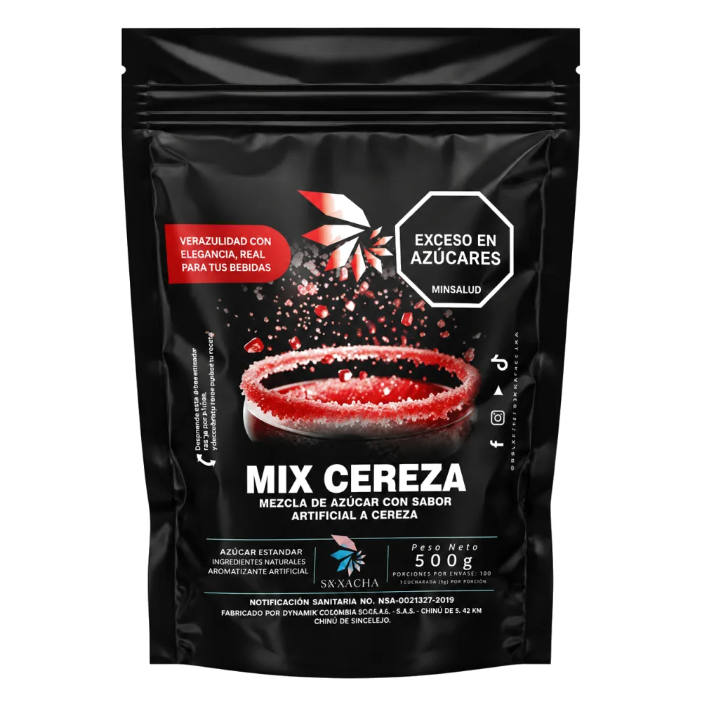 SKARCHA MIX AZUCAR CEREZA X 500 G