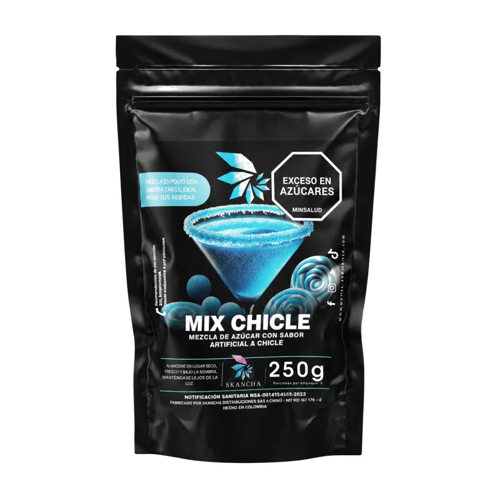 SKARCHA MIX AZUCAR CHICLE X 250 G