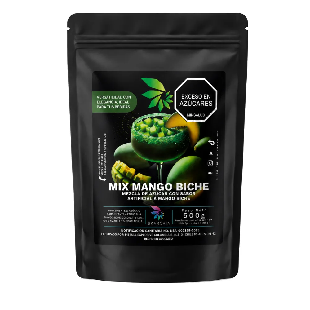 SKARCHA MIX AZUCAR MANGO BICHE X 500 G