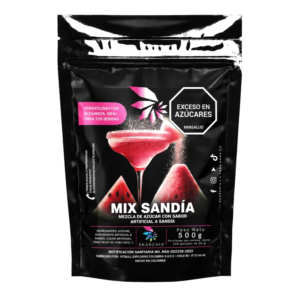 SKARCHA MIX ZUCAR SANDIA X 500 G