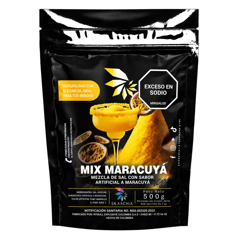 SKARCHA MIX SAL MARACUYA X 500 G