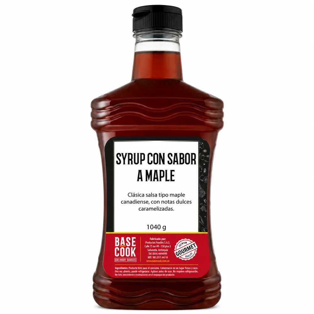 SYRUP MAPLE BASE COOK X 1000G