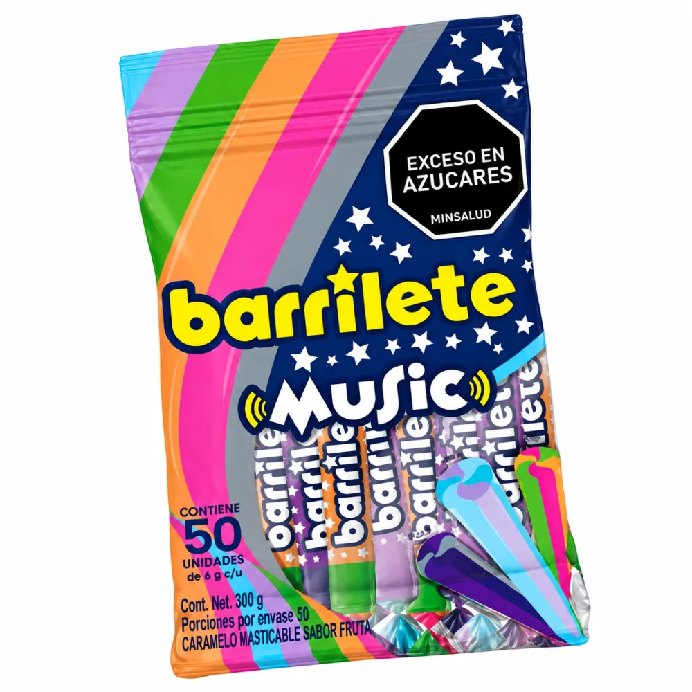 BARQUILLO TUBULAR LARGO X 90 G