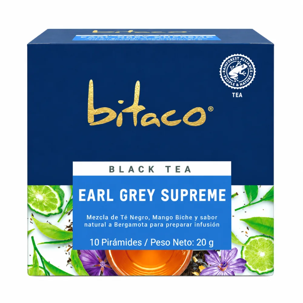 TE NEGRO GREY SUPREME BITACO *10