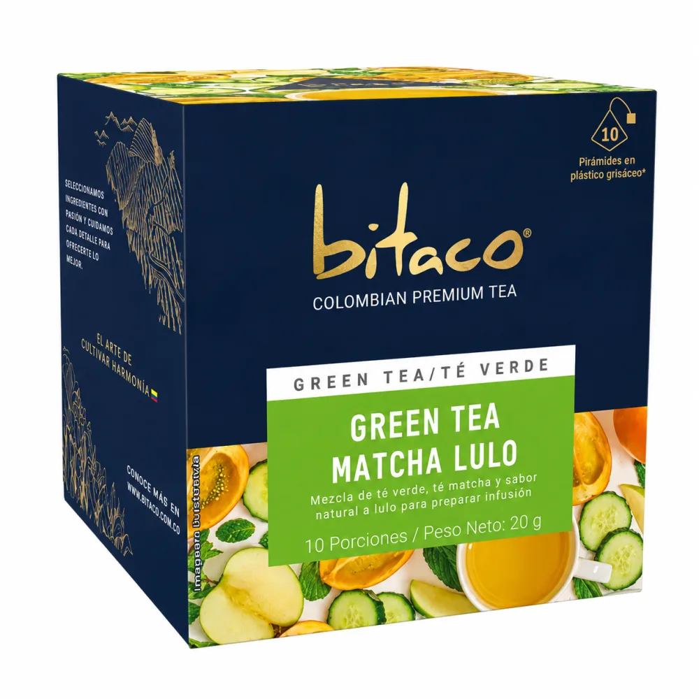 TE VERDE MATCHA LULU BITACO x 20g * 10und