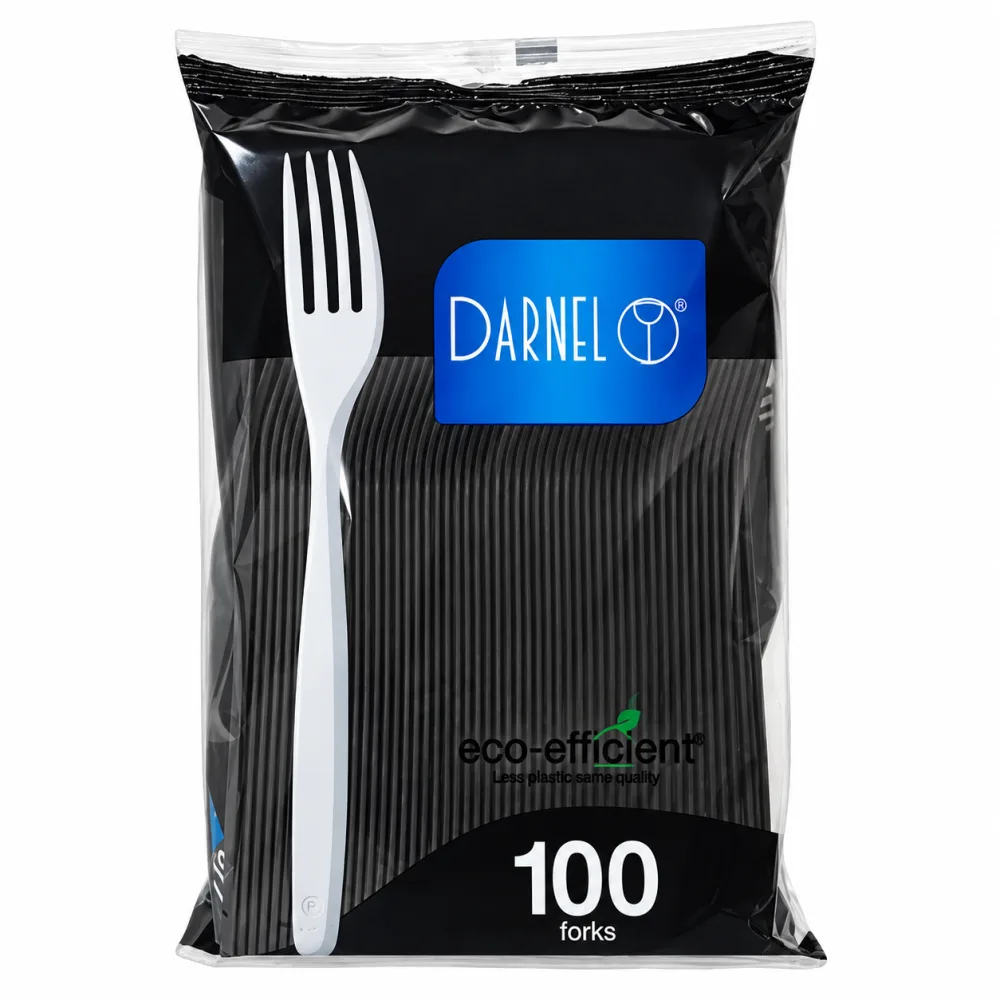 TENEDOR NEG DARNEL X 100UND