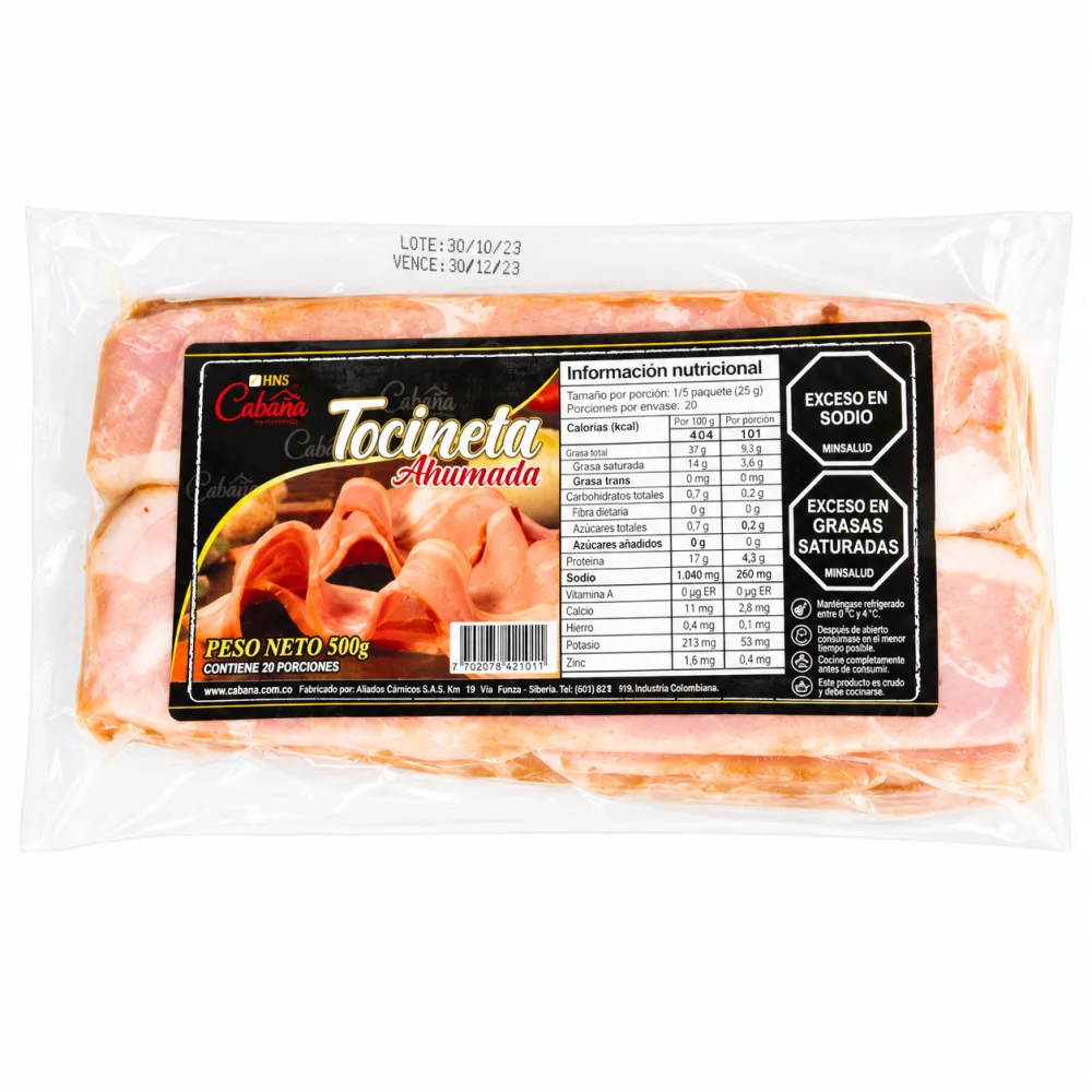 TOCINETA PREMIUM CABAÑA X LB