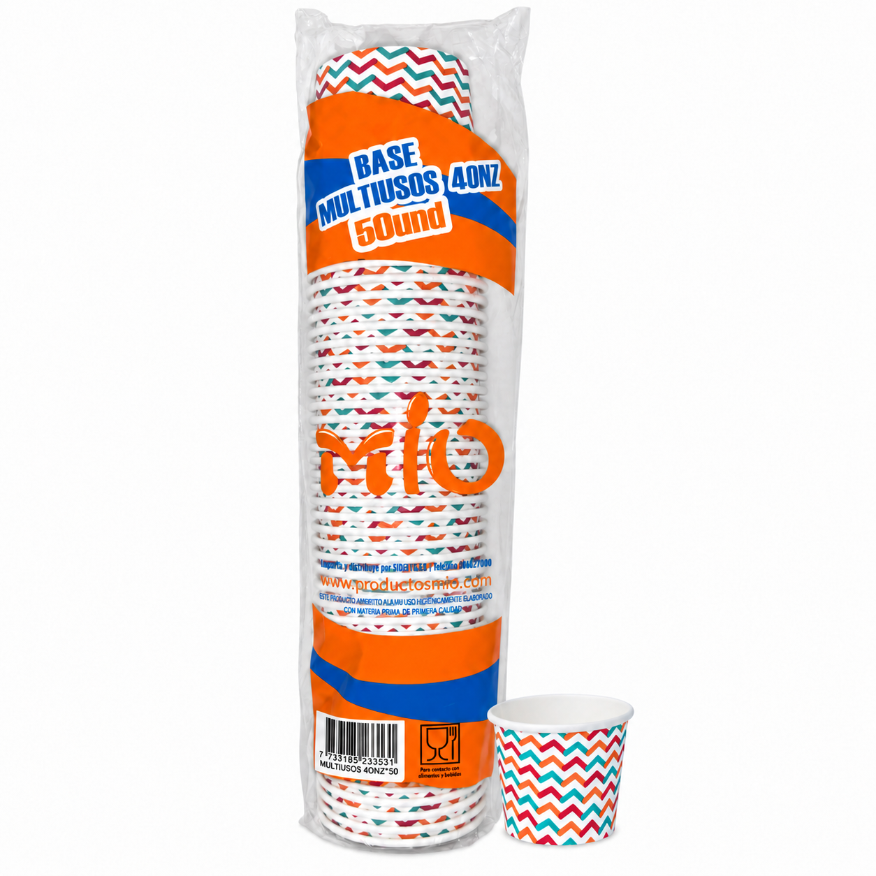 BASE HELADO 4 OZ MIO X 50