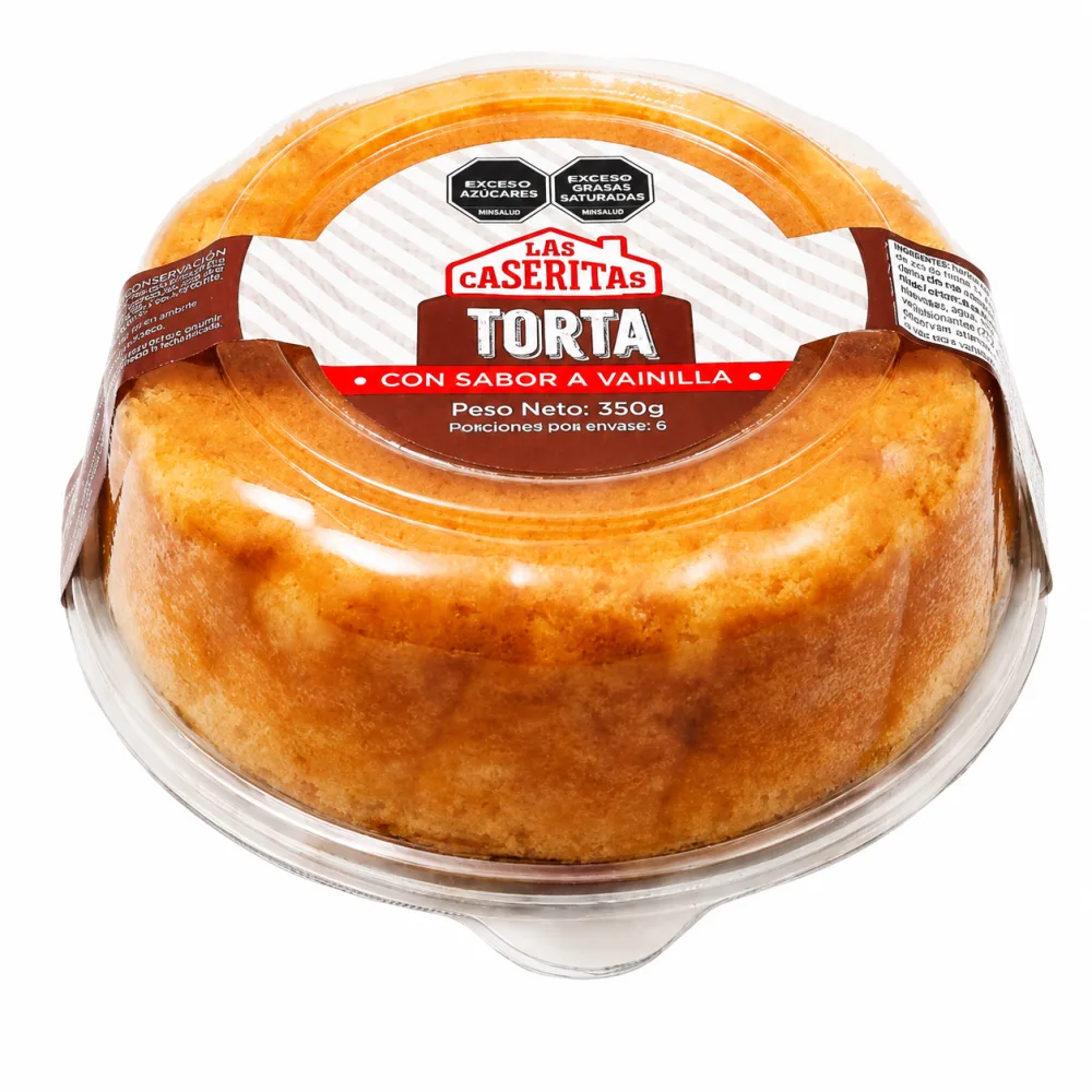 TORTA VAINILLA DOMO CASERITAS X 330G