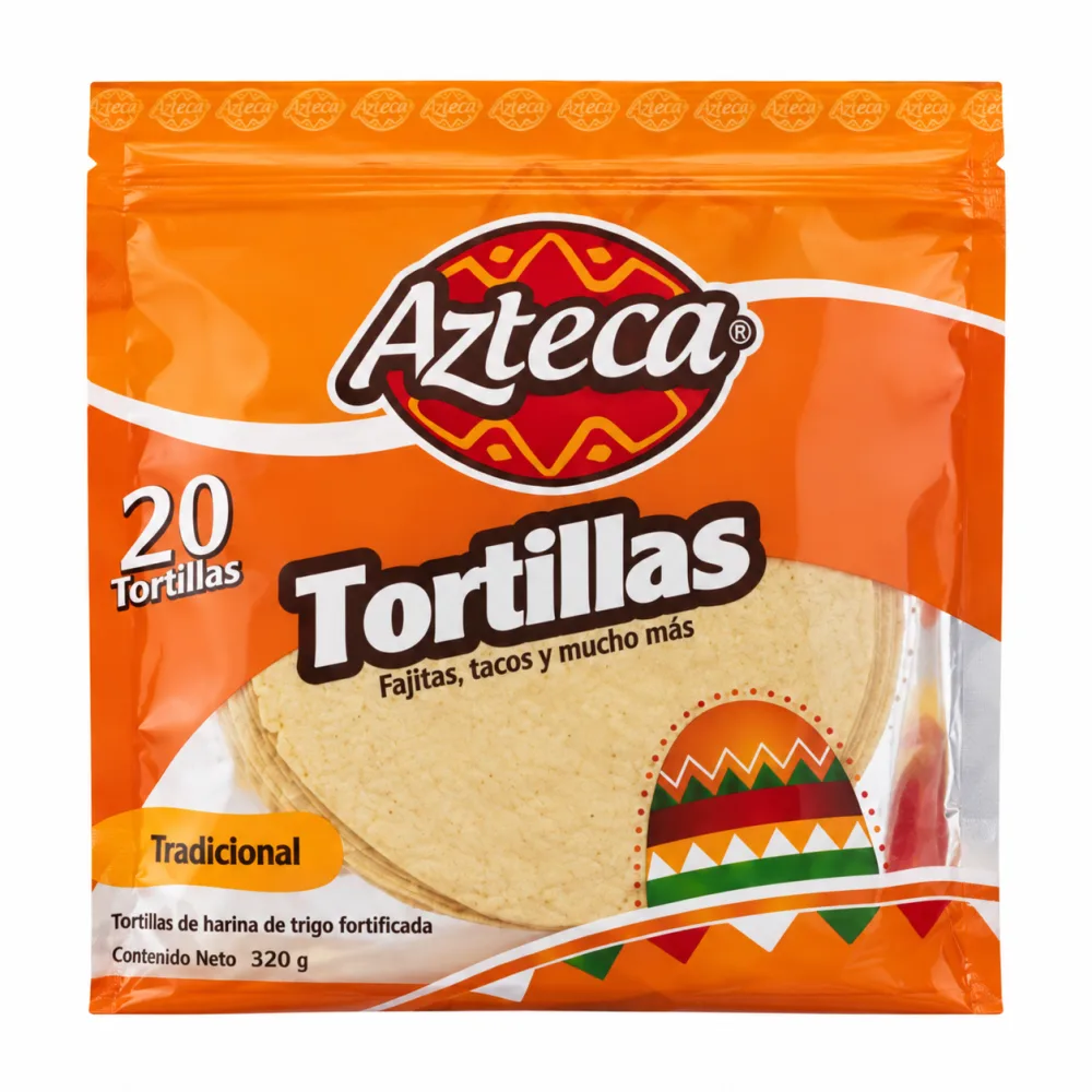 TORTILLA AZTECA MEDIANA X 1000G*20