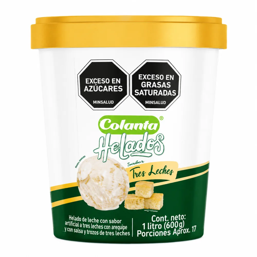 TRESLECHES 1LT HELADO COLANTA