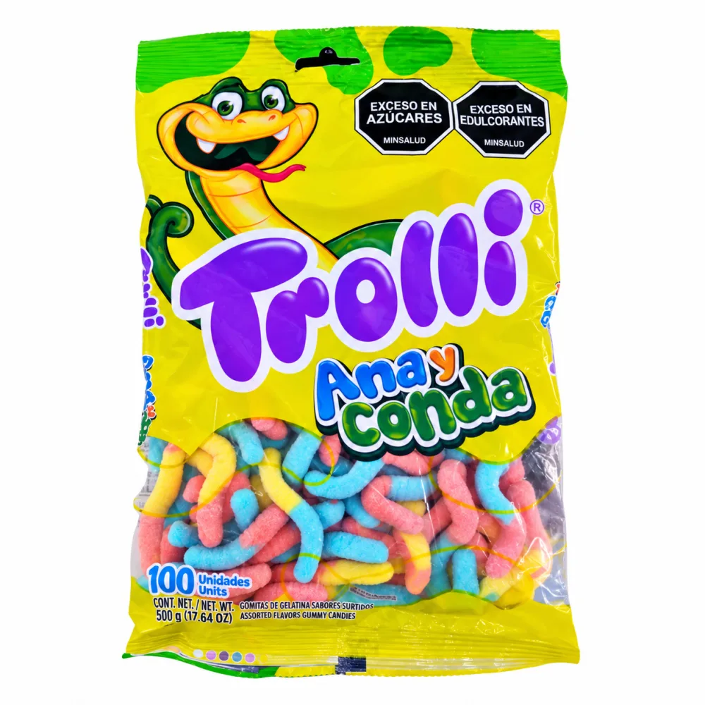 TROLLI ANAYCONDA x100UND BOLSA