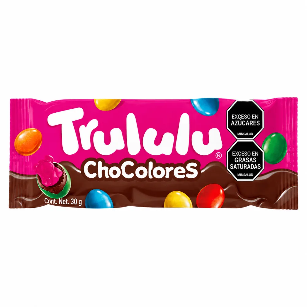 TRULULU CHOCOLORES X 30 G UND