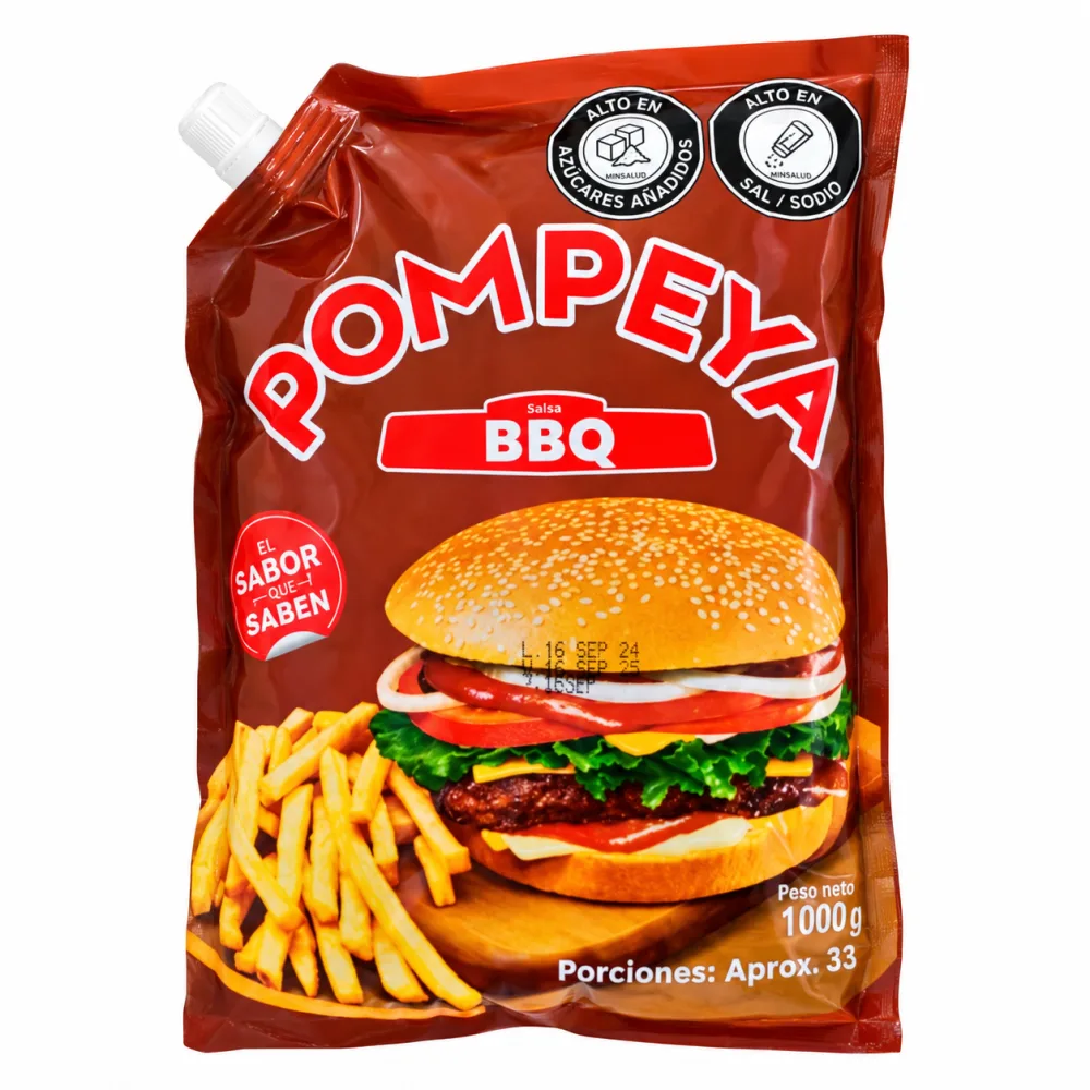 BBQ POMPEYA X 1000 G